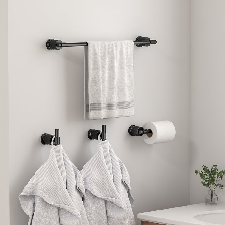 FORIOUS 4 Piece Bathroom Hardware Set Wayfair